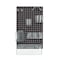 Azar Displays 10-Piece Black Pegboard Organizer Kit with 1 Panel and Accessory 900940-BLK - alternate 1